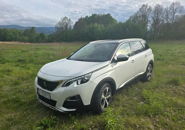 samochody osobowe Peugeot 5008 cena 116000 przebieg: 97789, rok produkcji 2018 z Góra